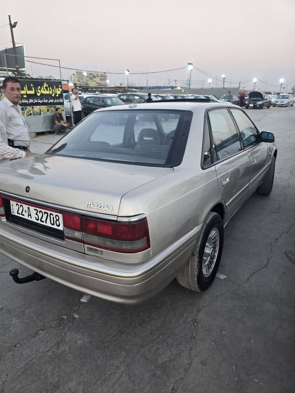 مازدا 626 للبيع
السيارة رقم اربيل دولي 
تحويل شرط 
تبريد شغال 
محرك 8 المرغوب
صبغ حزام جمالية خالية من اي ظربة شرط 
 محرك فول 
السيارة يعوزها صدر أمامي فقط 
السعر 50 وبيها مجال 
مكاني صلاح الدين بيجي ناحية الحجاج 
للتواصل مراسلتي ع الماسنجر 
او الاتصال 
***********
***********
ملاحظة كل التفاصيل مكتوبة
