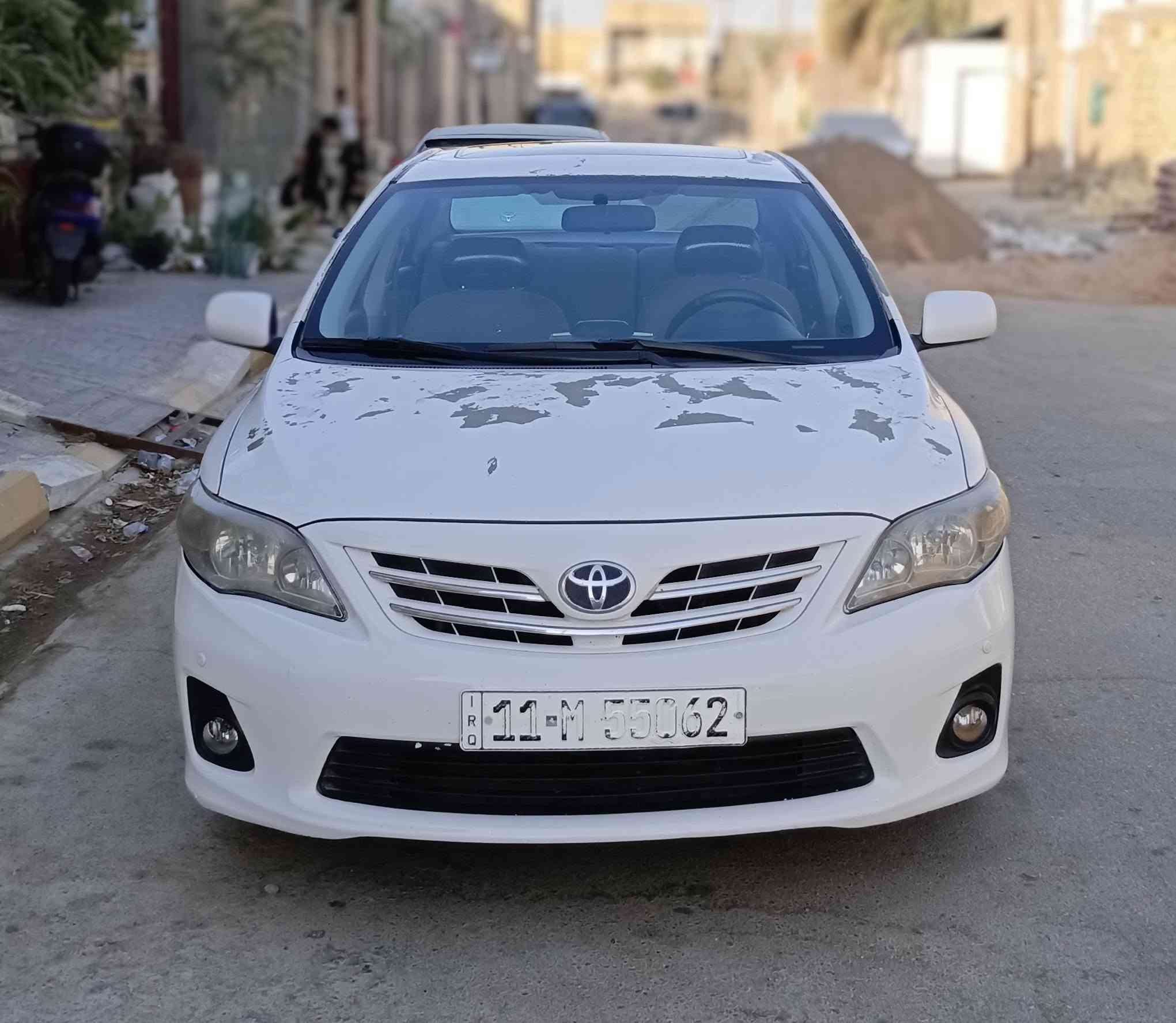 سلام عليكم سياره كورولا موديل السياره 2013 وارد امريكا حادث جاملغ خلفي بدون دواخل بس صبغ باقي كفالة عامه من ضربة كص نقل جثه والوصولايات والصبغ رقم بغداد مشروع وطني سنويه جديده رقم جديد تحويل مباشر بلسم السياره جاهزة من كلشي مكان سياره واسط السياره بيه تكشير صبغ بس مكينه ولكير مكفولات تبريد شغال السياره اي نقص مابيه حداديه خلفي امامي جديده تخم تاير جديد سعر السياره 115 بيه مجال حك جيه رقم موبايل صاحب سيارة موجود بلنشر 
***********
