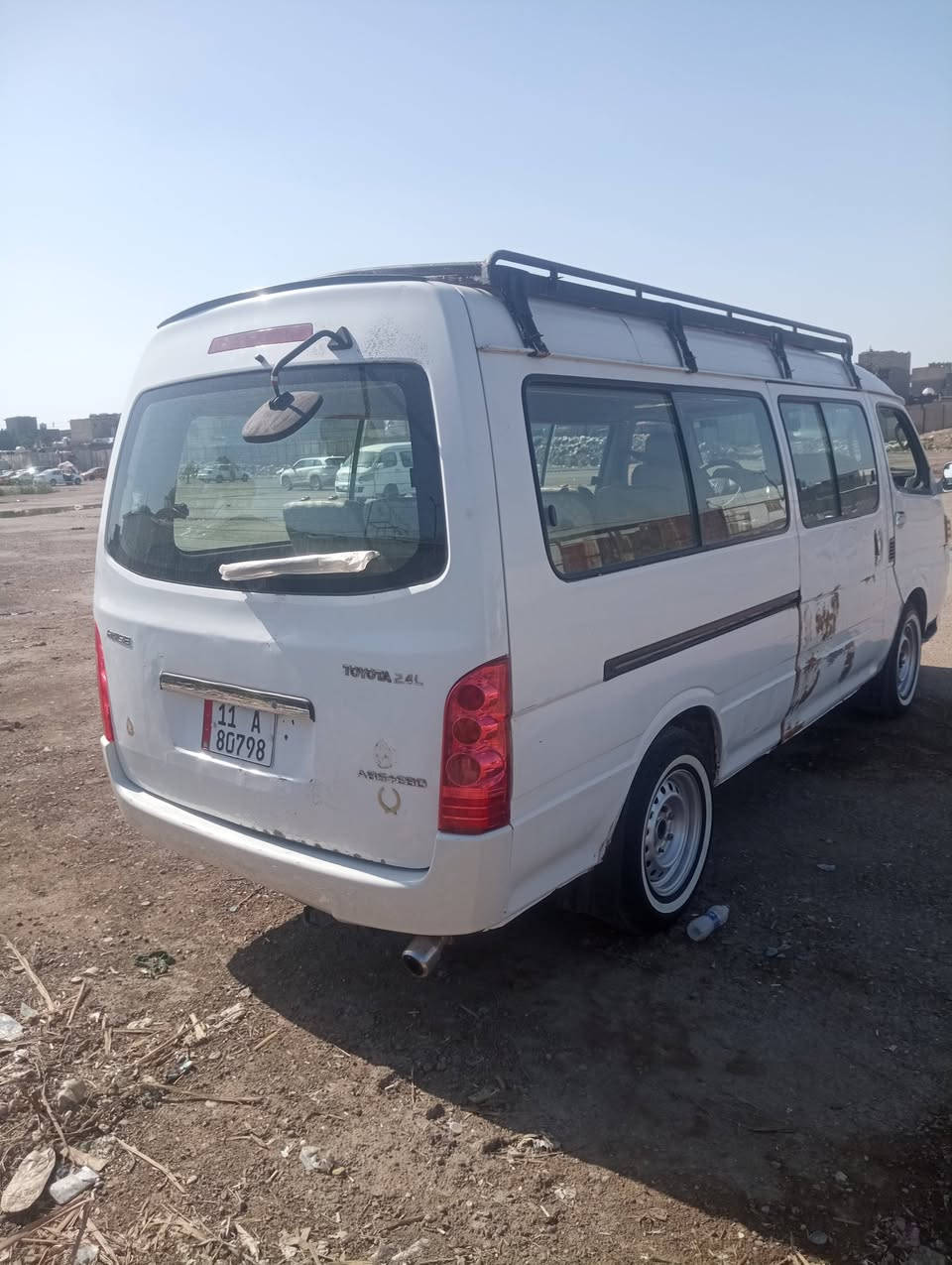 جمبي فحل عكيليه 12مكينه جبيره بيهاصبغ مكان الشعلات وباب السائق وبيها ضربه باب السلايت مسمكره فقط رقم نكليزي سنويه لا 30
السعر 70وبيها مجال للشراي ***********
بيه وات ساب
