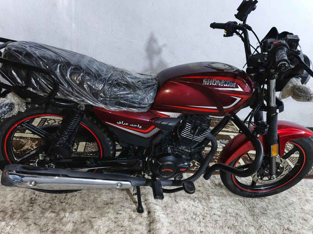 دراجه شاينك مديل 2026صار شهرين من طالع دراجه مكفوله كفاله عامه اوراق اسكنر سعرها اب واحد رقم ‏‏‪***********‬‏
