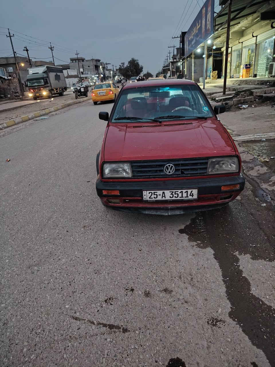 جيته للبيع موديل 1991مشروع وطني دفتر بانزين السعر ٣٠مكان كركوك ***********
