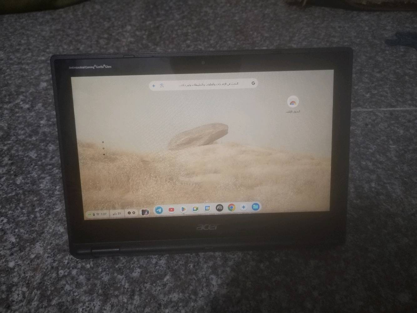🔥 لابتوب ايسر للبيع بسعر لقطة 🔥

لابتوب نظيف وشغال ممتاز، استخدام خفيف وما بي مشاكل، فقط الكيبورد مشلوع لكن يشتغل ودون شاحنة شاحنتة تصير تاب سي 
💸 السعر: 40 ألف فقط
🖱️ ويا موس: 50 ألف

📌 المواصفات:

- AMD A6
- رام 4GB
- Radeon R5
- شاشة 12.5 إنج
- قلاب 360 درجة
- بطارية جيدة
- نظام أندرويد

📍المكان: بغداد / البياع / السيدية / سوق المعالف
ما عندي توصيل، تعال افحص الجهاز بنفسك وتشوفه 🌹