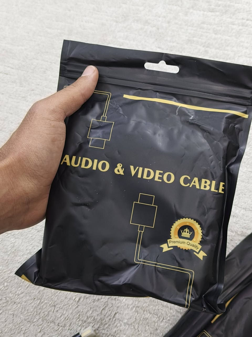 كيبل Display port 16k DP 2.1
الكيبل يدعم 16K 120hz 
8K 240hz 
الطول ٢ متر 
متوفر قطعتين سعر القطعه ١٣ الف فقط


**إذا كنت صاحب هذا الإعلان وتريد حذفه لأي سبب، رجاءا أرسل رسالة إلى الدعم الفني**