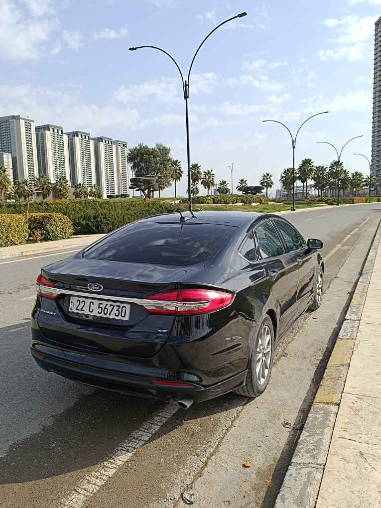 فۆرد فیوژن مۆدێل ۲٠۱۷ مەکینە ۲.٥ مەرغوب
رەنگ : رەش قەترانی
مواسەفات : اس ئی
‏دوو کوشنی پێشەوە : کارەبا
‏کۆدی دەرگای هەیە
‏تحدید سورعە
پێش و پشتی کەپسە تەنها دوو دەرگای سبوغە ( وێنەی دانراوە)
گێر و مەکینە و کارەبایات بەشەرت 
ئێرباگ بەس شانی تەقیووە
کامل سێرڤسی بۆ کراوە
سەنەوی نوێ تا ٢٠٣٠ و بەناوی خۆمە
١٣١ هەزار میل ڕۆشتیە
سعری ١٢٥ وەرەقە

ژ.م یان واتسئپ: *********** أربيل, العراق
