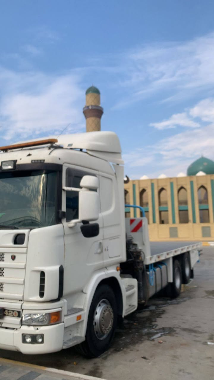 السلام عليكم شباب للبيع سكانيا كرين 2005 أصل 7طن تخم تاير بدي حداده جديد رقم جديد تحويل مباشر والسيارة جاهزة على اخر حباية  لمعلومات اكثر اتصل على الرقم
***********
