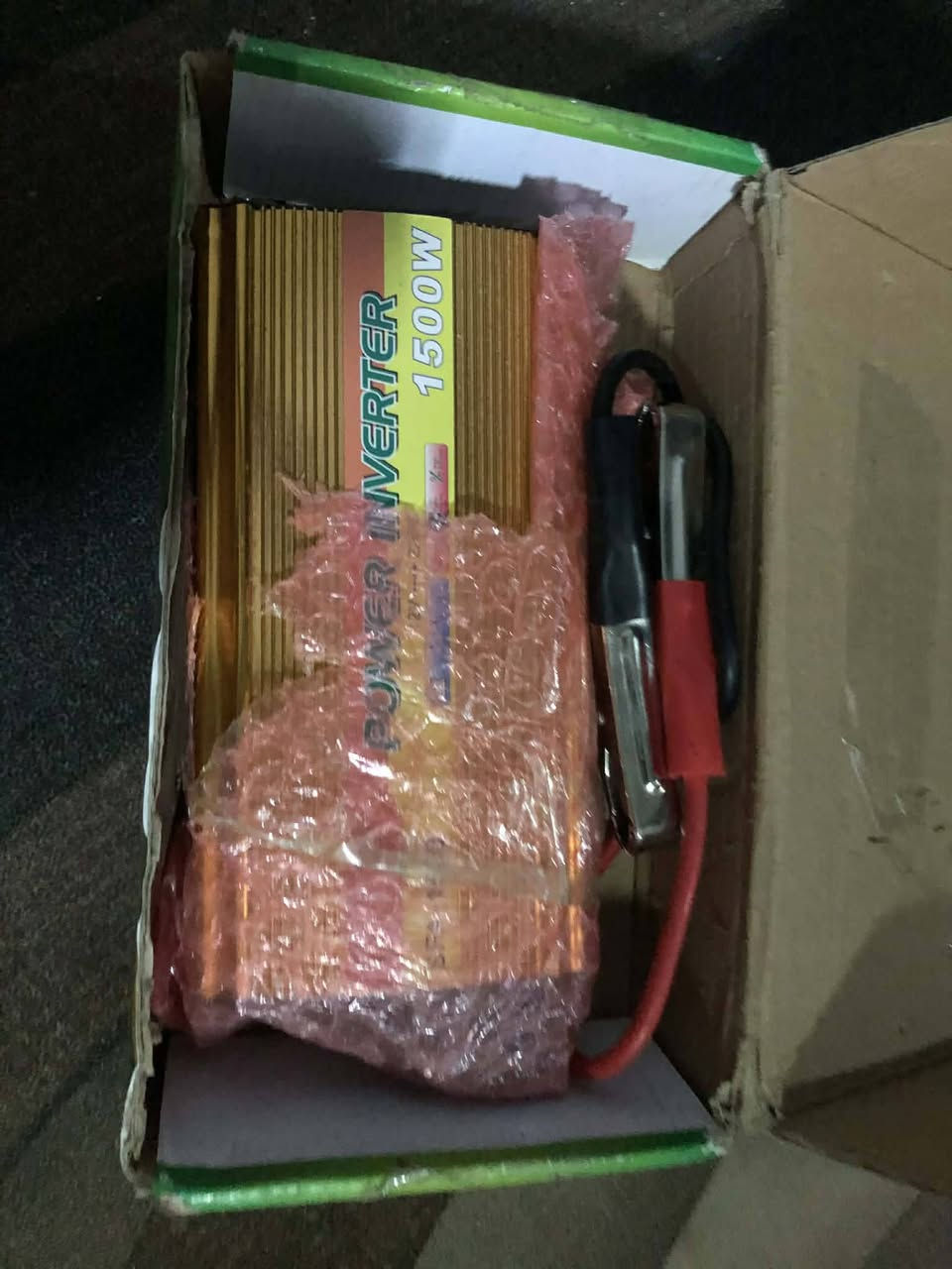 سلام عليكم لوحه شمسيه 120W + عاكسه 1500W السعر ٧٥ مكان ديالى بعقوبه


**إذا كنت صاحب هذا الإعلان وتريد حذفه لأي سبب، رجاءا أرسل رسالة إلى الدعم الفني**