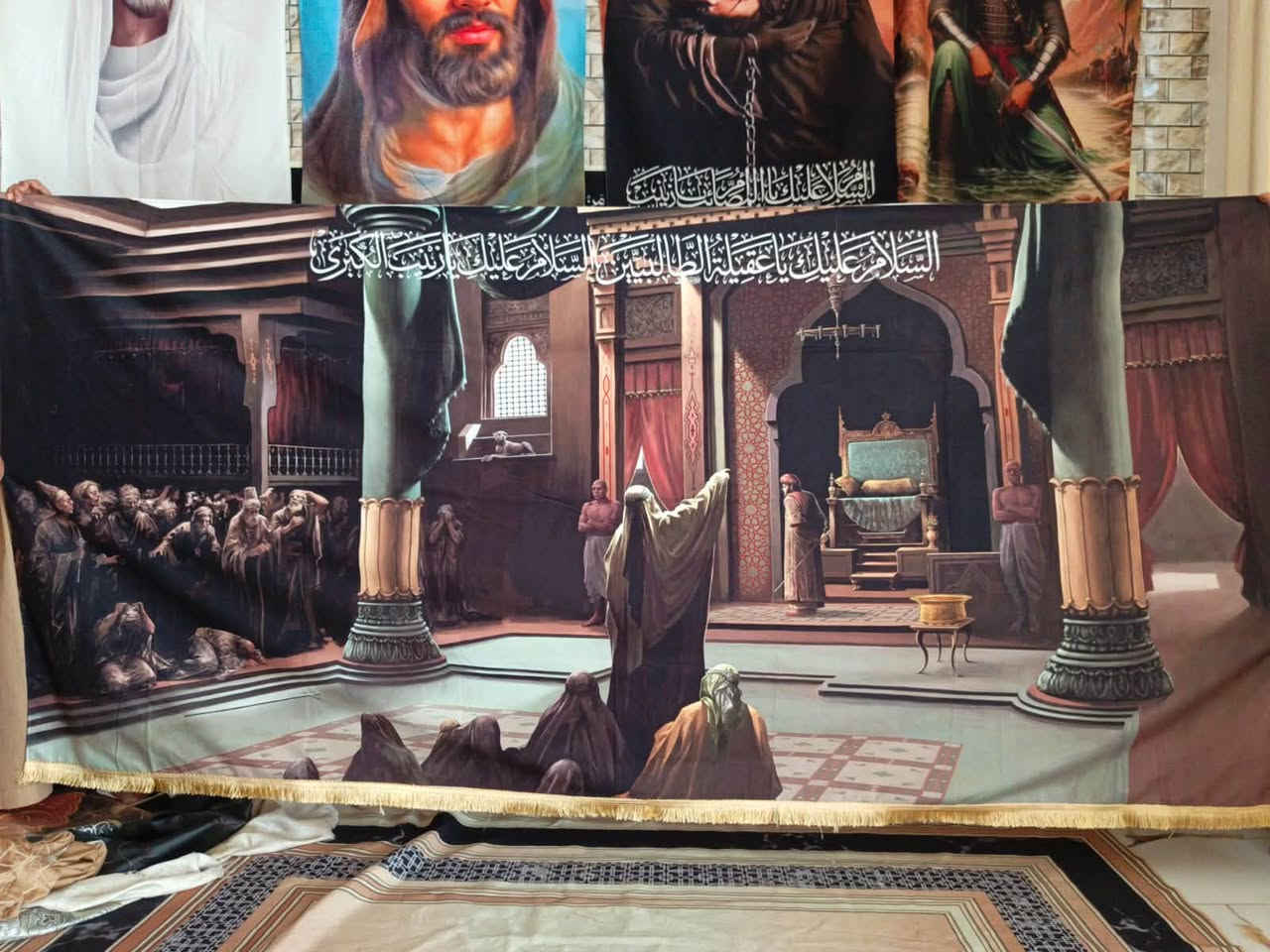 بمناسبه شهر محرم الحرام تتوفر لدينا قطع بوسترات حسينيه مخمل صناعه ايرانيه 3 امتار جمله ومفرد بأسعار تنافسيه ومدعومه


**إذا كنت صاحب هذا الإعلان وتريد حذفه لأي سبب، رجاءا أرسل رسالة إلى الدعم الفني**