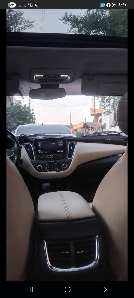 السلام عليكم 
ماليبو موديل 22 فول مواصفات 
المحرك 1.5 تيربو مكفول 
الكير مكفول 
تحكمات ستيرن جهتين 
كراسي كهرباء تدفئه 
سلايد روف طكتين 
تبريد قطعتين امامي خلفي 
شاشه كبيره خرائط Gps 
تخم تايرات جديد 
ويل كب كروم 
بصمه ابواب وجنطه 
تشغيل عن بعد بلادي 
داخل بيجي جلد 
مضاف منضومه غاز 60 لتر أيطاليه 
شغاله انسى الصرف والادوانز نهائيآ 
السعر 122 ورقه مكاني بغداد 
للاتصال على الرقم *********** موجود واتساب وأتشرف

