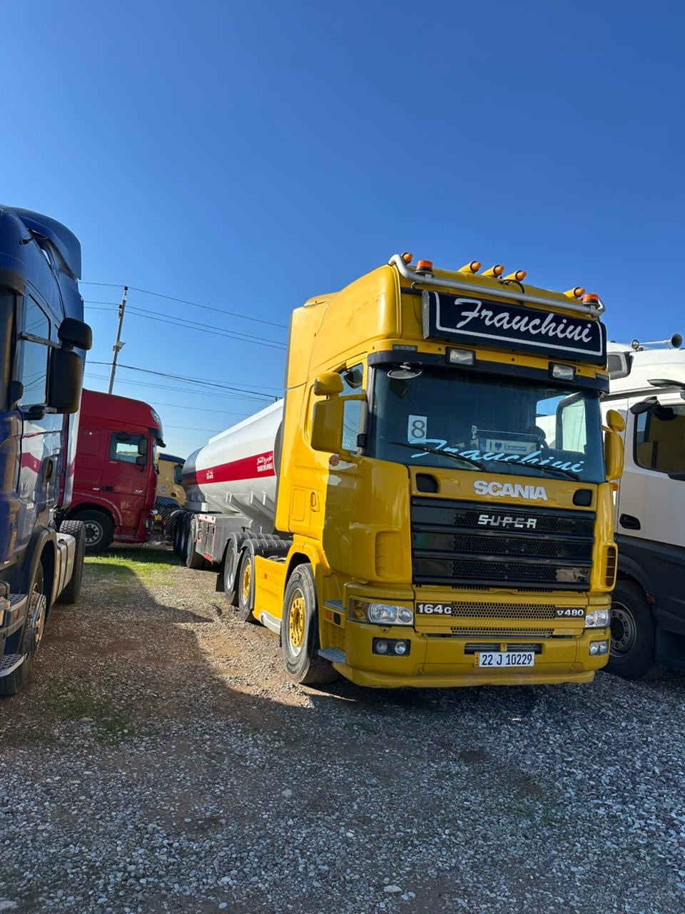 اسكانية 2004تريلة صهريج تبريد ريتايدر كير عادي كوبرا 3/3محرك انجكترv8/500لاصرف لا بغار تانكي حازم 2017 سيارة مابي تكيال سعر٣٤٠ورقة بي مجال مكان اربيل ***********
***********
