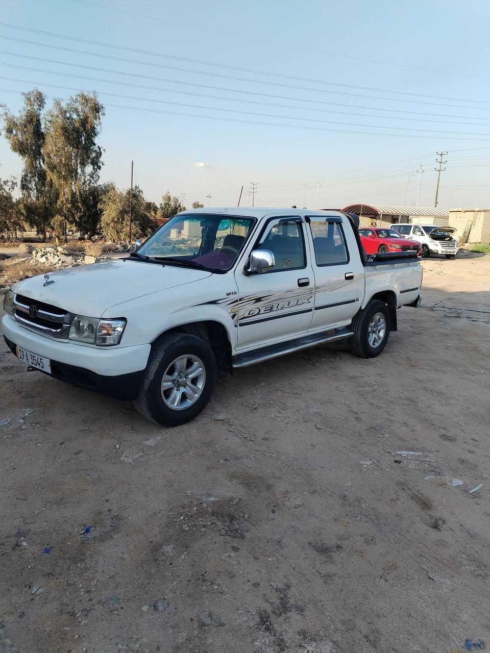 سلام عليكم
دير البيع موديل 2009 رقم كربلاء نكليزي

مكفوله كفاله عامه

محرك وكير حداديه تخم تاير كهربائيات كله شقله
مكان كربلاء الحيدرية سعر 57
***********
***********
