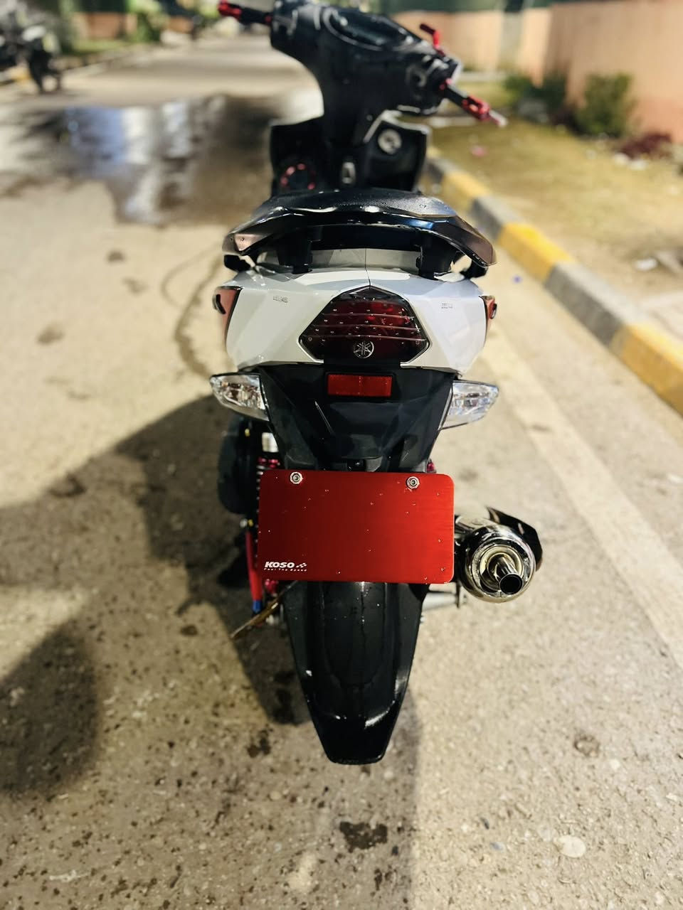 السلام عليكم 
دراجه جيتي ار مزوده من كلشي كلجات رياضي  بس محرك بلادي دراجه كفاله صاله فتره من اخذته رمبه دشبول 3 الوان متغير 
بغداد ناحيه لوحده قرب بسمايه 
*********** 
سعر خاص
