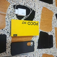 جهاز بوكو m7 مستعمل شهرين جهاز نضيف شاشه 144Hz بطارية 7000 حجم شاشه 6....