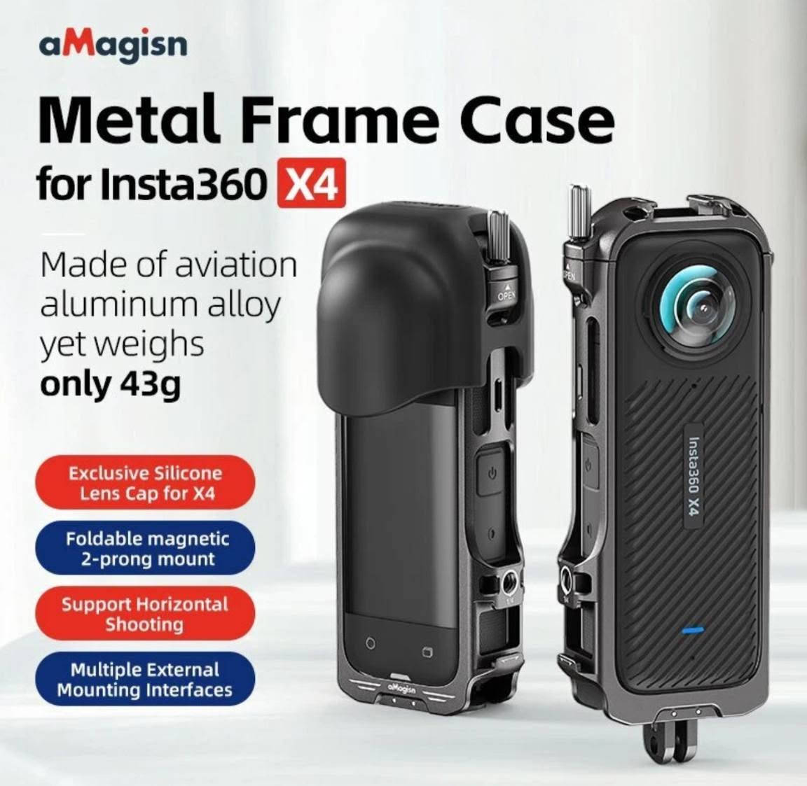 کامێرای Insta360 X4 ـەکەت بپارێزە! 📸✨
ئێستا چوارچێوەی کانزایی (Quick Release Metal Frame Case) لە مارکەی aMagisn بەردەستە، کە بەتایبەتی بۆ کامێرای Insta360 X4 دروستکراوە.
📥 بۆ زانیاری زیاتر یان داواکردن، دەتوانن نامە بنێرن!
احمِ كاميرتك Insta360 X4! 📸✨
يتوفر الآن الإطار المعدني (Quick Release Metal Frame Case) من ماركة aMagisn، والمصمم خصيصاً لكاميرا Insta360 X4.
📥 للمزيد من المعلومات أو للطلب، يمكنكم إرسال رسالة!


**إذا كنت صاحب هذا الإعلان وتريد حذفه لأي سبب، رجاءا أرسل رسالة إلى الدعم الفني**