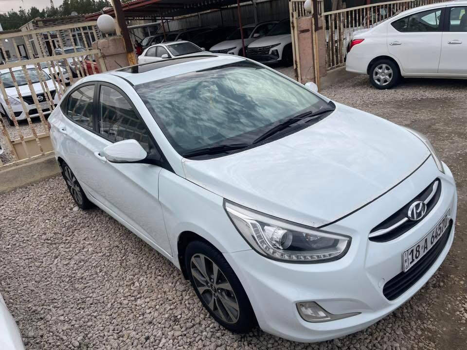 اكسنت 2015  خليجي كفالة عامة
محرك 1600 
فتحه 
ويل كب 
لايت لد 
السعر 115$مكان كربلاء
***********
