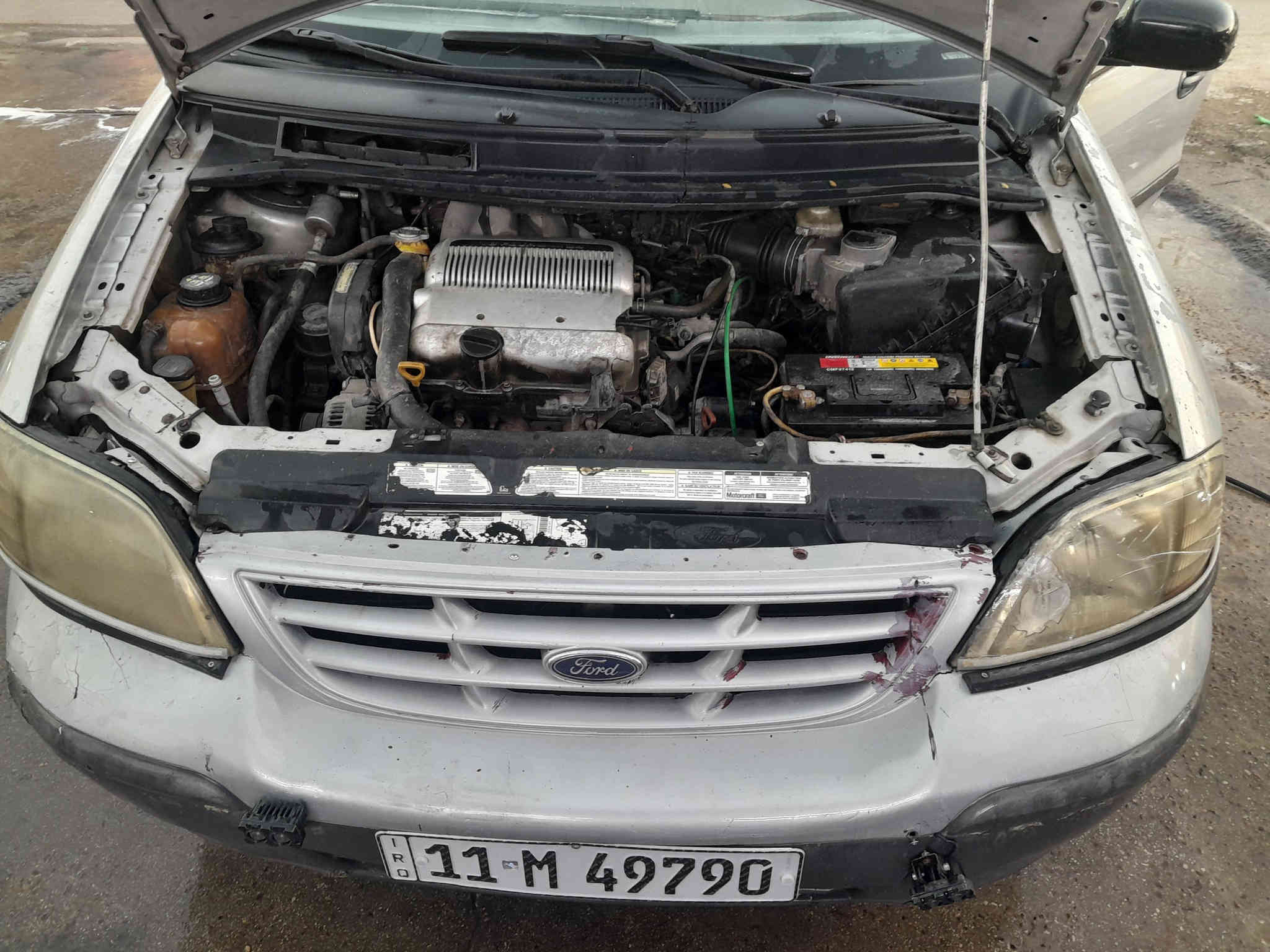 ( السعر 40 بيها مجال قليل) 
سلام عليكم فورت واند ستار موديل 99 كير مكينه افي لون 
جاهزه من كلشي كهربايات مضبوطه 100/100 كير مكينه خير من الله وع الفحص بسمي هزه جديده نقوصات تبريد /صدر امامي فقط نص عمر تاير نص عمر اي ستفسار التصال ع الرقم *********** مكان السياره الزعفرانية. مراوس شعندك نزل
