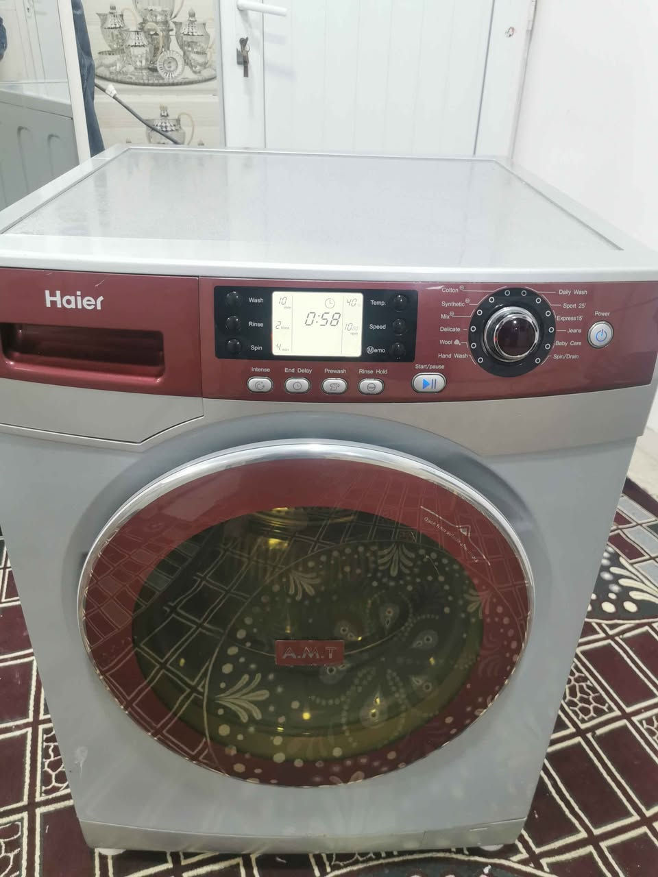 غه ساله ي هاير 8 كيلو لوكه زور كه م به كار هاتوه ماتوري درايكت دريڤه واتا بي ده نگه له كاتي ئيش نرخي 95 هه زار شوين حاجياوا *********** رانية, السليمانية
