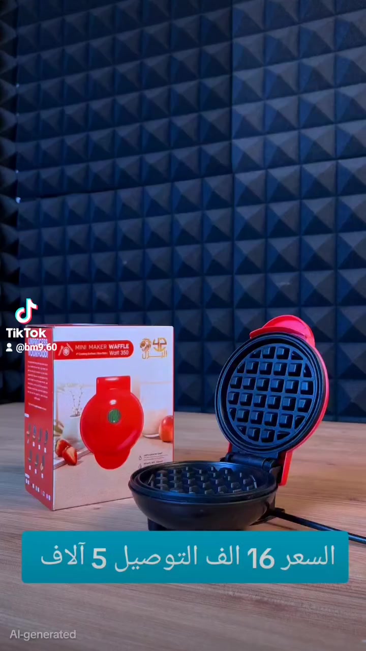 وافل طازج خلال دقائق 😍🔥

جهاز صغير… نتيجة كبيرة!

قدرة 350 واط وتسخين مزدوج لقرمشة مثالية 🧇

حجمه عملي ويناسب أي مطبخ

سطح غير لاصق وتنظيف سهل جدًا

مثالي للفطور السريع أو سناك الأطفال

خفيف، أنيق، وسهل التخزين ✨


**إذا كنت صاحب هذا الإعلان وتريد حذفه لأي سبب، رجاءا أرسل رسالة إلى الدعم الفني**