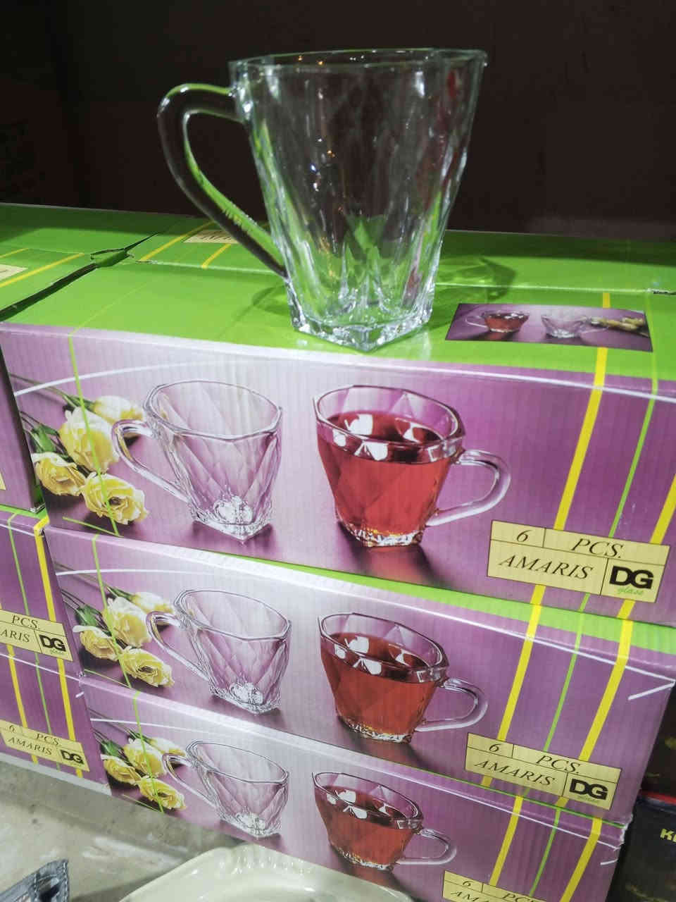 الفين دينار فقط 
بلاش لبلاش  مفرد بسعر الجمله .

كميه محدوده .لحك قبل نفاذ الكمية 
 
كوب شفاف متكون من 6قطع
السعر المفرد السيت الفين دينار فقط
السعر الكارتون جمله. 10.500فقط 

العنوان :
كوت حي الجهاد مقابيل القطع 

يوجد توصيل داخل الكوت فقط 
***********
