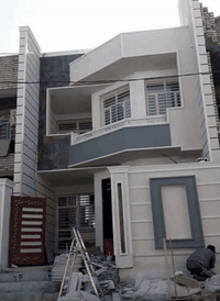 تم انجاز واجهة السلام عليكم خلفة واجهات حجر فوم صبق داخل خارج بانسب ال...