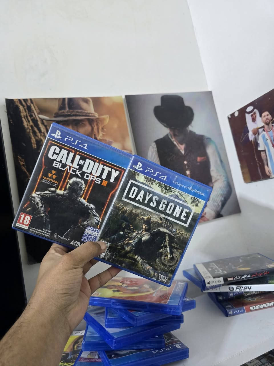 العاب مستخدم للبيع او مراوس 🎮
توصيل متوفر للجميع المحافظات


**إذا كنت صاحب هذا الإعلان وتريد حذفه لأي سبب، رجاءا أرسل رسالة إلى الدعم الفني**