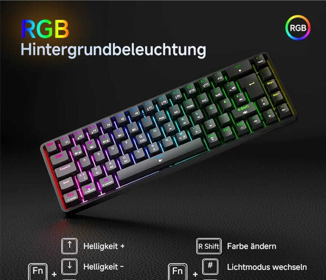 لوحة مفاتيح الألعاب TMKB T68، لوحة مفاتيح ميكانيكية لاسلكية RGB بنسبة 60% مع بلوتوث/2.4 جيجا هرتز/منفذ Type-C، تصميم مدمج بـ 68 مفتاحًا مضادًا للظلال، تخطيط QWERTZ ألماني، مفتاح خطي أحمر، أسود


**إذا كنت صاحب هذا الإعلان وتريد حذفه لأي سبب، رجاءا أرسل رسالة إلى الدعم الفني**
