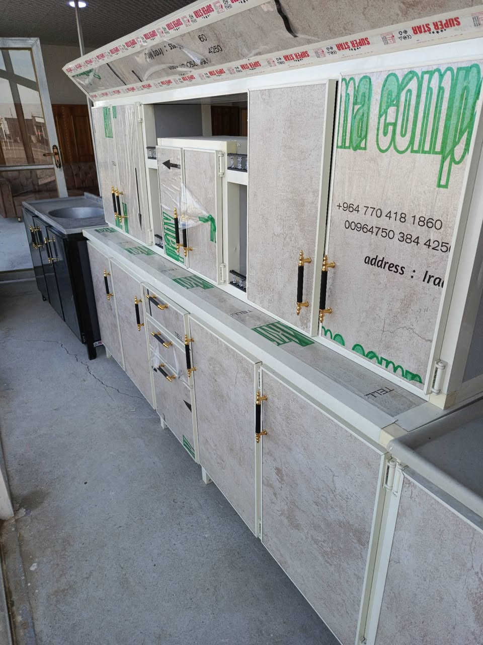 زبائننا الكرام تم وصول كاونترات شغل درجة وموديلات حديثة أولى كافة الأحجام و سنكات فصلات خاصة متوفر كافة الأحجام وايضا متوفر جزامات المنيوم ثقيل وكافة الموديلات الحديثة لدى معرض الأمير للاثاث المنزلي 💎

ومتوفر تفصال حسب الطلب 

الموقع بالقرب من مفرق الشورة الشارع العام 

ارسال رساله الى الصفحة 📥 🤳🏻
او الاتصال على رقم الهاتف هو المراسلة 

‏‪
***********‬‏

لسنا الوحيدين ولكننا الأفضل
