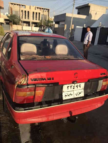 اوبل فيكترا 
موديل ١٩٩١

حجم محرك ١٨

كير عادي

سنوي جديد حتى ٢٠٢٦

رقم سليمانيية

محرك و كير مضبوط ما بي عيب

لون احمر 

سعر ٣٨ ورقة و معاملة 

رقم موبايل

***********

***********
