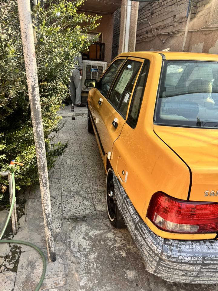 السلام وعليكم سايبا موديل 2014 مكفوله السياره كير ومحرك وحداديه كله كفاله تخم تاير جديد السياره مدوشمه عام رقم دولي مصفره هيه وغرامات السعر 34 مكاني بغداد البياع حي المواصلات الرقم ***********
