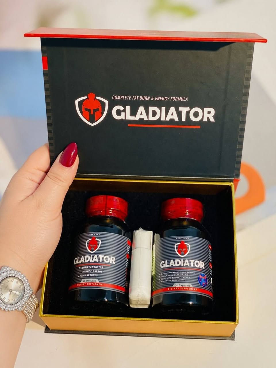 ✨كورس كلادياتور الامريكي الاصلي  معجزة التنحيف 🔥🔥" (Gladiator Complete Fat Burn & Energy Formula) كورس متكامل للتنحيف والرشاقة يعتمد على آلية عمل ثلاثية الأبعاد لحرق الدهون العنيدة وتنحيف الجسم بشكل طبي وسليم .سر نجاح هذا الكورس هو القوة الثلاثية (3 في 1) لتنظيف الجسم وحرق الدهون بدون تعب يسرّع الأيض ويستهدف الدهون المتراكمة عن طريق نظام (الكيتو/BHB).ويمد الجسم بطاقة والنشاط والتركيز، ويقضي على الخمول أثناء نزول الوزن

يوجد خدمة توصيل لجميع محافظات العراق 🚗

@الجميع


**إذا كنت صاحب هذا الإعلان وتريد حذفه لأي سبب، رجاءا أرسل رسالة إلى الدعم الفني**
