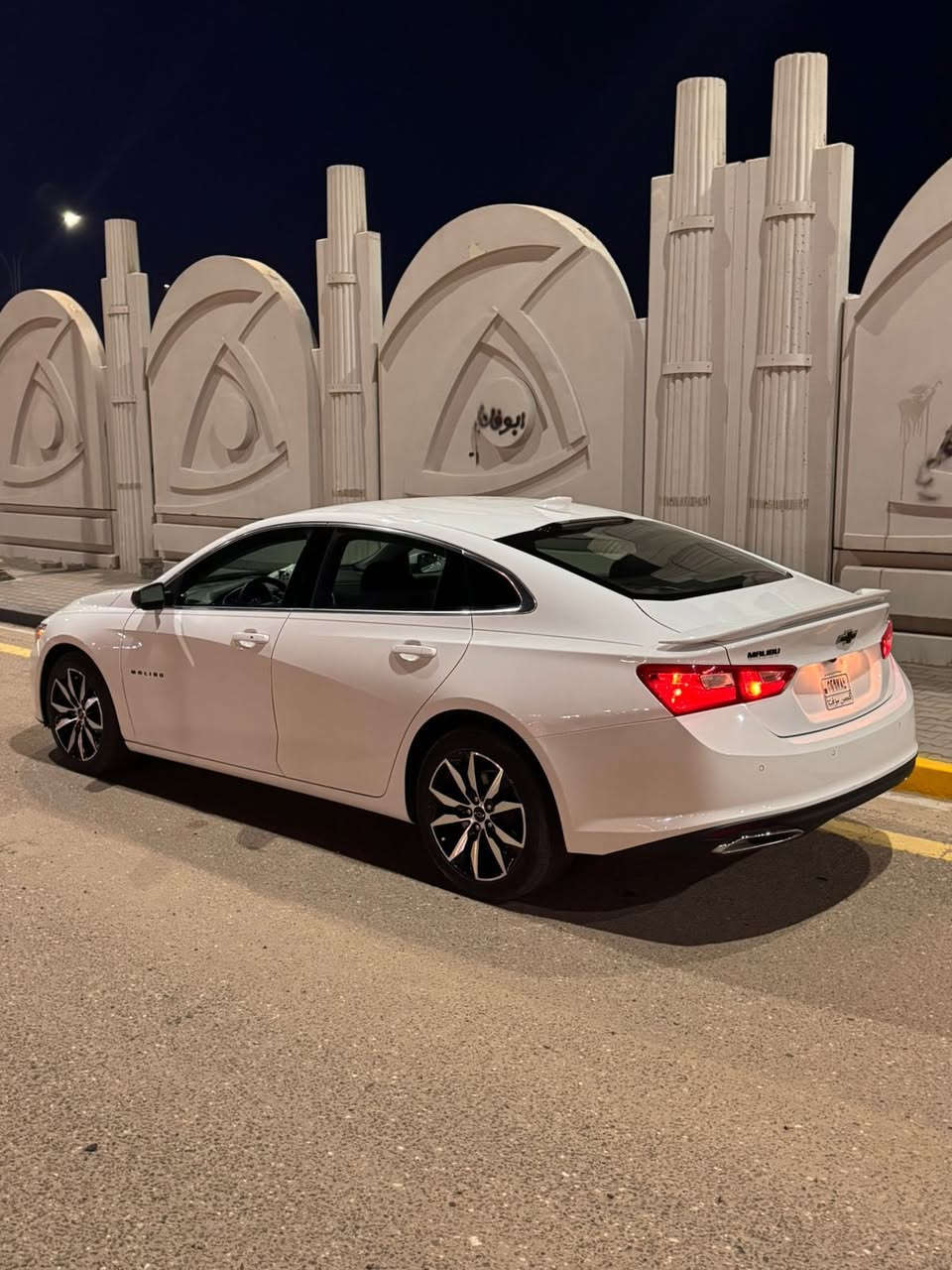 ماليبو 2024 كفالة ضرب وصبغ وتبديل السيارة داخلة غرق للدوسة بالكارتون ماشيك 7 الف ميل مواصفات RS بدون رقم فحص مؤقت مكاني البصرة السعر 135 وبيها مجال بسيط 
للاستفسار ***********
