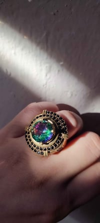 خواتم • موزنايت روسي • نحاس خالص