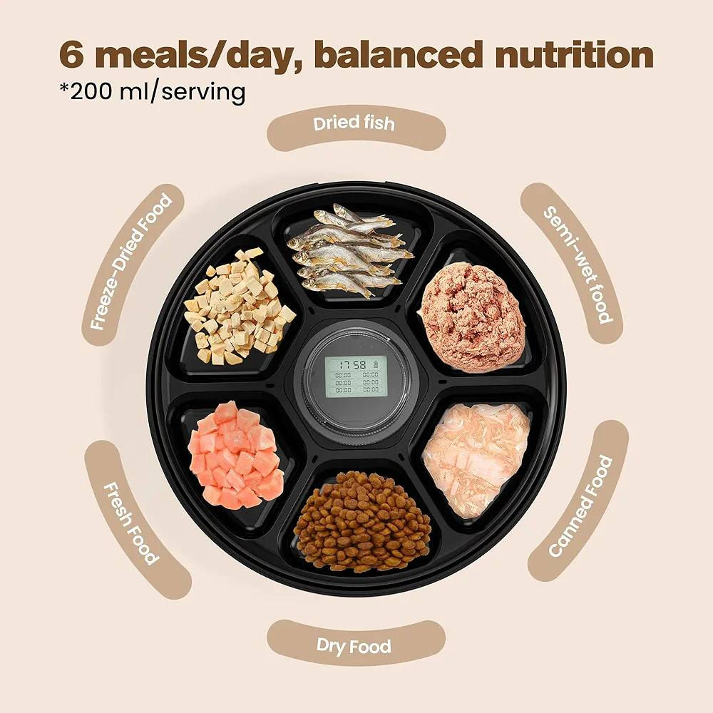 وحدة تغذية القطط الأوتوماتيكية للأطعمة الرطبة: موزع طعام القطط مع مؤقت - وحدات تغذية أوتوماتيكية للقطط تعمل بالبطارية للأطعمة الجافة - وحدة تغذية الكلاب اللاسلكية مع أكياس الثلج - وحدة تغذية الحيوانات الأليفة الأوتوماتيكية المبردة أطعم صديقك الفروي دون عناء: قل وداعًا لفوضى وقت تناول الطعام ومرحبًا بحيوان أليف سعيد وصحي! تجعل وحدة التغذية الأوتوماتيكية للقطط BEMOONY إطعام حيوانك الأليف أمرًا سهلاً، حيث توفر ما يصل إلى ست وجبات لذيذة يوميًا دون أي ضغوط، حتى عندما تكون بالخارج تستمتع بوقتك. استمتع بوقتك بينما يستمتع حيوانك الأليف بكل قضمة من الخير اللذيذ في المنزل!
نضارة مضمونة: سحر النضارة لمدة تزيد عن 12 ساعة، تضمن وحدة تغذية الحيوانات الأليفة الأوتوماتيكية لدينا أن يكون الطعام الرطب لذيذًا بشكل لا يصدق، سواء كان يخنة شهية أو طعامًا رطبًا لذيذًا. لا تتردد في مزج الحلويات أو الوجبات الأساسية، مما يخلق نظامًا غذائيًا متنوعًا ومتوازنًا من الناحية التغذوية لحيوانك الأليف. قل وداعًا للوجبات المملة وحول كل وجبة إلى وليمة شهية!
سهل الاستخدام: يتميز موزع طعام القطط الأوتوماتيكي هذا بشاشة كبيرة وتصميم غطاء ذكي، مما يساعدك على مراقبة الجهاز بسهولة. برمجة وحدة تغذية القطط الموقوتة هذه بسيطة مثل الفطيرة! يمكنك قضاء المزيد من الوقت في ما يهم حقًا —اللعب مع حيوانك الأليف! تتذكر الآلة جدول التغذية الخاص بك، مما يضمن تغذية حيوانك الأليف جيدًا في نفس الوقت كل يوم.
قل وداعًا لفوضى الكابلات: دعونا نحتضن الحياة اللاسلكية! تتميز وحدات التغذية الأوتوماتيكية للكلاب التي تعمل بالبطارية بوقت استعداد مثير للإعجاب يبلغ 180 يومًا، مما يسمح لك بوضعها في أي مكان في منزلك دون القلق بشأن الأسلاك المتشابكة. استمتع بمتعة التغذية الخالصة مع منح حيوانك الأليف حرية التحرك، كل ذلك أثناء تلقي وجباته في الوقت المحدد!
مصممة للسلامة وسهولة التنظيف: تتوقف الآلة عندما تلمس الكفوف، مما يحمي مخالب حيوانك الأليف بشكل فعال من الإمساك بها. بالإضافة إلى ذلك، فإن مغذيات القطط الأوتوماتيكية هذه مصنوعة من مادة ABS، مما يجعلها آمنة للاستخدام في غسالة الأطباق، حتى تتمكن من قضاء وقت أقل في التنظيف والمزيد من الوقت في الاستمتاع باللحظات الثمينة مع حيوانك الأليف. ما الذي لا تحبه؟


**إذا كنت صاحب هذا الإعلان وتريد حذفه لأي سبب، رجاءا أرسل رسالة إلى الدعم الفني**