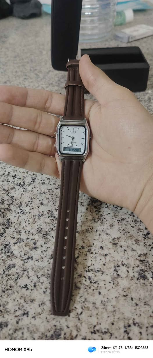 🔥عرض العيد🔥
🔥حرق الاسعار 🔥
توفر من جديد ساعات CASIO
⬅️سعر القطعة السابق 40الف😯
⬅️سعر القطعة الحالي 25الف🙂
متوفر خدمة توصيل لجميع المحافظات العراق 🇮🇶
الحجز والاستفسار مراسلة الصفحة او الاتصال على الرقم*********** كركوك, العراق
