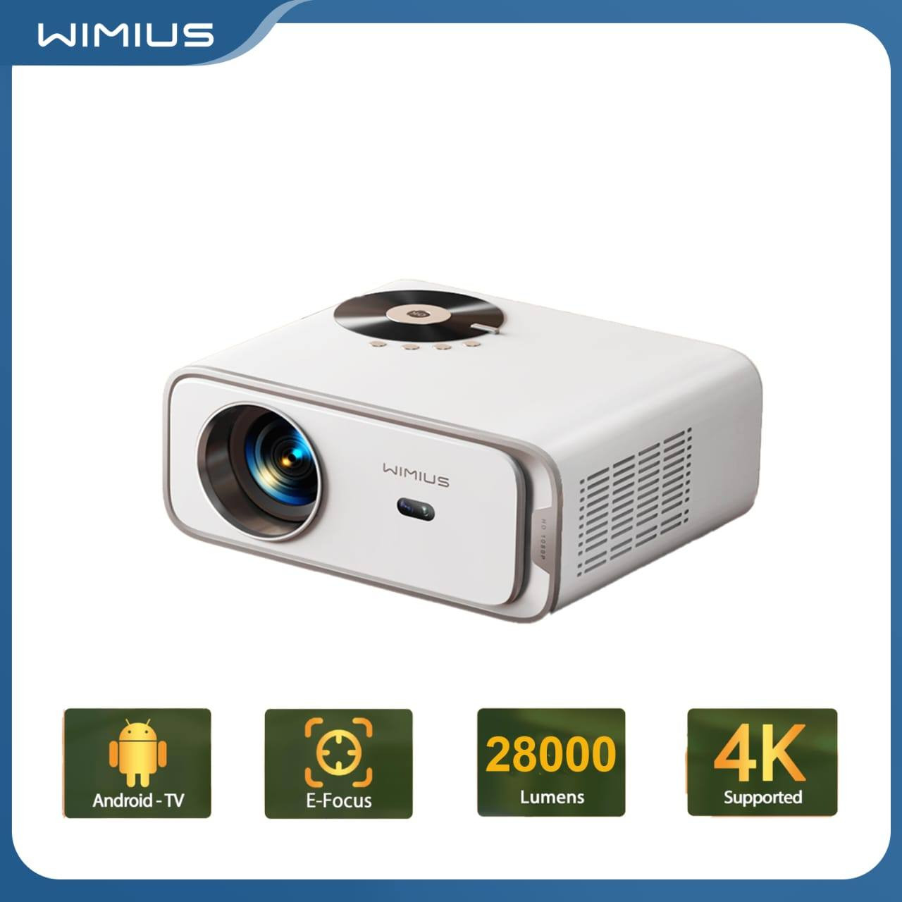 🔥جهاز العرض الداتا شو WiMiUS P63 🔥
🔥 يتميز بدقة أصلية تبلغ 1080 تدعم 4k🔥
مع هدية برنامج مفتوح بدون اشتراك جميع القنوات الرياضية الناقلة للدوري بن سبورت مع جميع القنواة الأفلام والمسلسلات العربية مع مكتبة ضخمة من الأفلام.. 
🚨ونظام Android TV مدمج في نظام سريع وسلس 🚨
📽️ويدعم تقنيات الاتصال الحديثة مثل Wi-Fi 6📽️
 و Bluetooth 5.2. 📲🎬 🥰ضمان فحص واستبدال 🥰
المواصفات الرئيسية :-
يتميز جهاز العرض WiMiUS P63 بمجموعة من الميزات المتكاملة والمفيدة للاستخدام المنزلي وفي المدارس والمعاهد والجامعات .

🔴 الدقة والسطوع: دقة أصلية تبلغ 1920 × 1080 بكسل، ويدعم إدخال إشارة 4K. يبلغ سطوعه حوالي 750 لومن ANSI (أو 650 ANSI حسب بعض المصادر). 28000 لومنز 
🔴 نظام التشغيل: مزود بنظام Android TV مدمج، مما يتيح الوصول المباشر إلى أكثر من 7000 تطبيق، بما في ذلك Netflix و Prime Video و Disney+ وغيرها، دون الحاجة إلى أجهزة بث خارجية.
🔴 الميزات الذكية: يشتمل على تركيز كهربائي مبتكر (Electric Focus) لتوضيح الصورة في ثوانٍ قليلة عبر جهاز التحكم عن بعد، وتصحيح انحراف رباعي النقاط (4-point keystone correction) لتعديل زوايا الصورة بسهولة. تعديل الزوايا تلقائي يحتوي على كامرة أمامية. 
🔴 الاتصال: يدعم أحدث تقنيات Wi-Fi 6 و Bluetooth 5.2 لنقل بيانات أسرع وأكثر استقرارًا، وربط مع جميع الأجهزة والاصدارات بدون تقطيع أو تأخير .. 
🔴 ويتضمن منافذ HDMI مزدوجة، ومنافذ USB مزدوجة، ومنفذ AV، ومقبس سماعة رأس.
🔴 الصوت: يحتوي على مكبري صوت مدمجين بقوة 10 واط. استريو صوت عالي ونقي . 

🔴 عمر المصباح: تستخدم تقنية إضاءة LED، بعمر افتراضي يصل إلى 30,000 ساعة. 
🔴 يغطي مساحة عرض ٧ متر مع خاصية التكبير والتصغير ، 
🔴 فوكس تحكم عن طريق الازرار الموجودة في أعلى الجهاز او عن طريق الرمونت كونترول  اوتو كيستون لتصحيح انحراف الزوايا . 
🔴 ذاكرة داخلية 32 كيكا والعشوائية 1 كيكا نظام سلس سريع التحكم والتنقل بين البرامج . 
🔴 الربط مع الهاتف الاندرويد والايفون لاسلكي بدون انترنت 
عن طريق خاصية المشاركة الاسلكية المثبتة ولا تحتاج إلى تثبيت .
🔴 تبريد مزدوج الجوانب يعطي انسيابية في تبريد عالي التوزيع 
لمشاهدة الأفلام بدون توقف . مع خاصية تنقية الغبار لتقليل من حدوث بقع سوداء . عدة تنظيف ملحق مع الجهاز.
🔴 المحتويات ستاند منضدي كيبلات ورمونت وكتلوك وعدة تنظيف . 
🔴 الجهاز جديد استيرادنا الخاص سعر الجهاز على الخاص يوجد جملة ومفرد 
وفرناه لكم  عرض لمتابعينا 
هدية مع الجهاز تنصيب مكتبة افلام وقنوات سنة كاملة
تنصيب سينمانا.
نعتذر عن كتابة الأسعار وذلك للحفاظ على تفاعل المنشور
السعر ١٢٠ الف. 
توجد اسعار جملة ايظا 
للحجز والاستفسار مراسلة الصفحة ✔️
توصيل بغداد ومحافظات 5 الف 🚗
واتساب 
*********** 
يسعدنا انظمامك إلى عائلة wimus والاستمتاع بمشاهدة سينمائية 😍#داتاشوسمارت
#داتاشو #بروجكتر #عارض_سينمائي #داتاشو#بروجكتر #بروجكتر #عارض_سينمائي #داتاشو #بروجكتر #عارض_سينمائي #داتاشو
