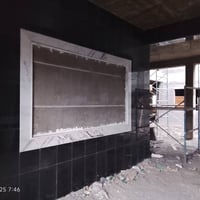 تغليف الواجهات مرمر . تطبيك سيراميك جدران .ارضيات .. الاستفسار. 077229...