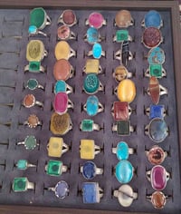 فضة ٩٢٥ • احجار طبيعيه • توصيل مجاني