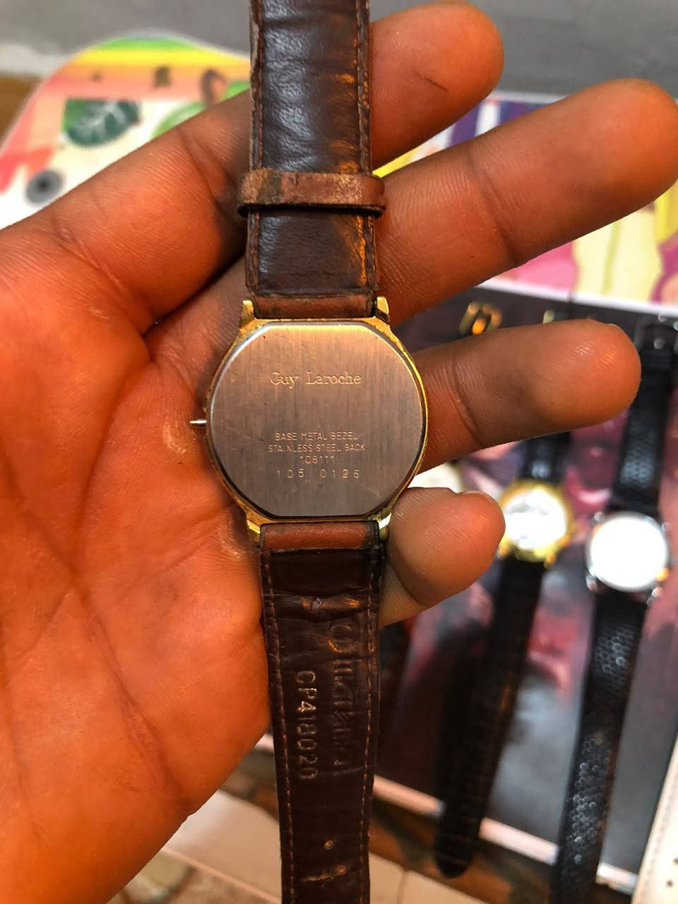 ساعة غاي لاروش السويسريه🚨🔥
المكينه السويسرية Ronde 🔥✅
الغطاء الخلفي مقاومة للفولاذ 🔥✅
سعرها بل موقع 139$ ❌
سعرها يمنا بـ 45 الف بس على اول تم✅

تنوية🚨: محضور من التعليقات يرجى المراسلة واتساب ***********✅
