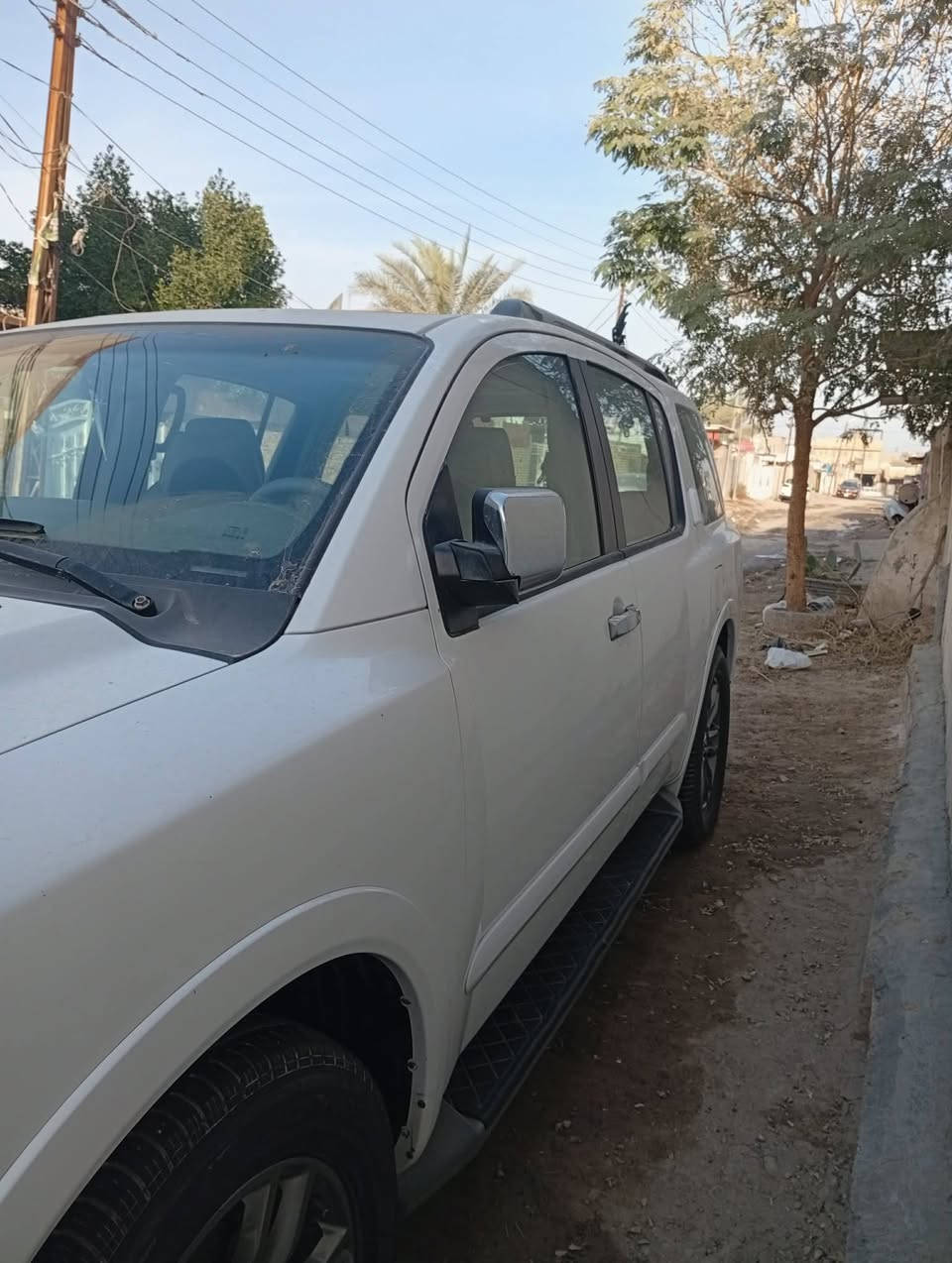 🚗 للبيع: نيسان ارمادا 2009
📍 مكان السيارة: واسط / الكوت
📞 للتواصل: ***********
💰 السعر: 115 ورقة – قابل للتفاوض
🛠️ المحرك: 8 سلندر - V8

• حساسات أمامية وخلفية
• جام كهربائي
• فتحة سقف
• تحكم ستيرن
• مقاعد كهربائية
• تدفئة وتبريد/ بعد بيه مواصفات سياره 

⚠️ أضرار السيارة:
• وارد خليجي
• صبغ عام للجمالية بدون معجون أو حادث 
• كفالة الكير والمحرك 

📌 تفاصيل إضافية:
• رقم السيارة بغداد الدولي الجديد
• باسمي السياره تحويل مباشر
• لون السيارة: أبيض
