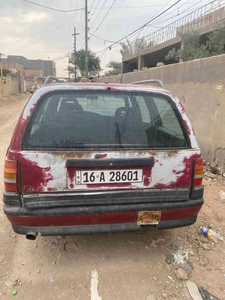 اوبل ستيشن موديل 1992رقم قادسية انكليزي مداور ثاني يوم مجدده لل2029 محرك وكير واكسل نضاف 
السعر:16 ورقه 
المكان السماوه المركز 
مكلف بلنشر 
*********** واتساب 
***********
