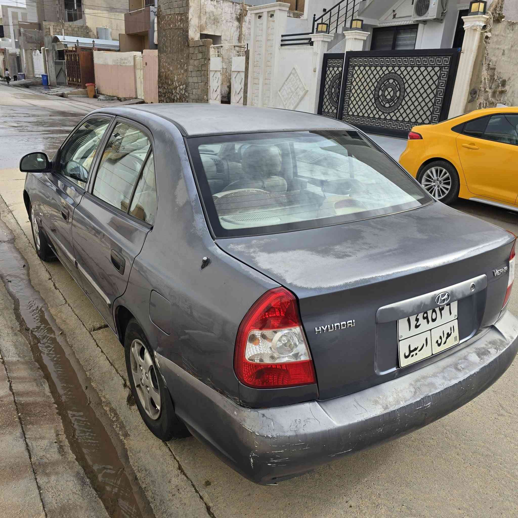 هيونداي فيرنا موديل ٢٠١٠ 
سنوية ٢٠٢٥ 
اربع تايرات جديد
حدادية جديدة 
تبريد تدفئة شغال 
بطاقة بانزين بي
سيارة بدون نقص 
سعر ٥٨ ورقة وبي مجال 
***********
