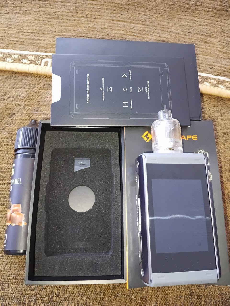 GEEK.VAPE. شاشه لمس 200W جديده كامله شكن تايب سي


**إذا كنت صاحب هذا الإعلان وتريد حذفه لأي سبب، رجاءا أرسل رسالة إلى الدعم الفني**