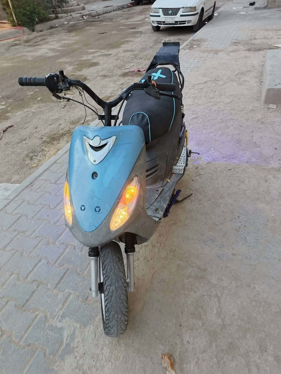 السلام عليكم دراجه ماكس دراجه نضيف بوشه 49 بلاديه كهربائية كله شغال دراجع كلشي ماعيزه
المكان نجف شارع المدينة / رقم الهاتف/ ***********
