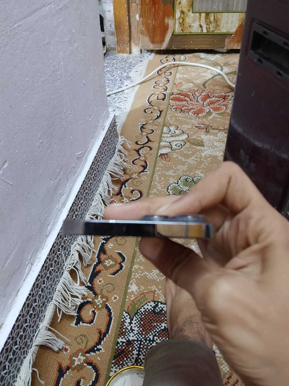 موبايل آيفون 13 برو ماكس نضيف بطاريه 88 رايده 850 وبي مجال لشراي عنوان ديوانيه حي الشرطه  لتواصل خاص أو اتصال على رقم ***********
