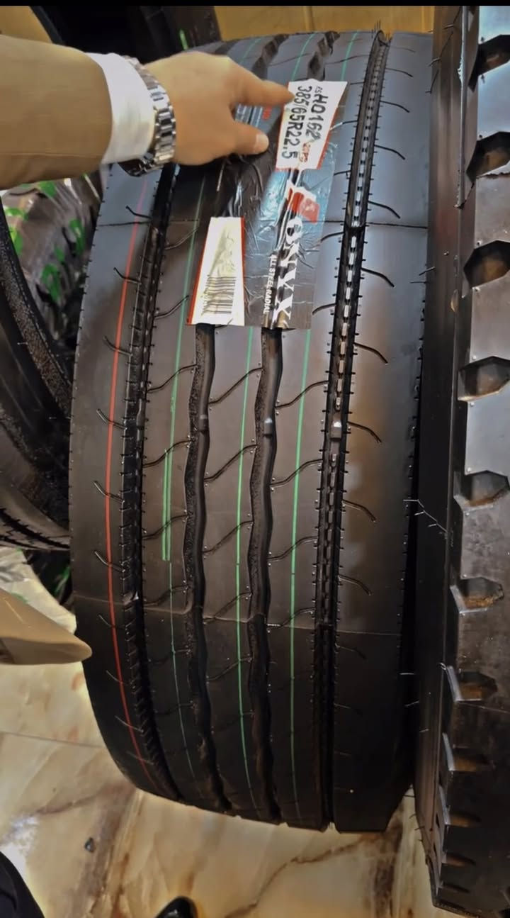 ⚠️بيع جملة + مفرد 

وصول اطارات ماركة اونكس 
قياسات : 
🔵1200/24 22 طبقة نقشة 826 حجري كبير 
🔵1200/24 22 طبقة نقشة 329 حجري صغير 
🔵1200/24 22 طبقة نقشة 317 حجري وسط 

🔵315/80/22.5 20 طبقة نقشة ناعم وزن ثقيل
🔵385/65/22.5 20 طبقة نقشة ناعم حرفش وزن ثقيل

مستعدون تجهيز المحلات التجارية والموسسات الحكومية والاهلية


**إذا كنت صاحب هذا الإعلان وتريد حذفه لأي سبب، رجاءا أرسل رسالة إلى الدعم الفني**