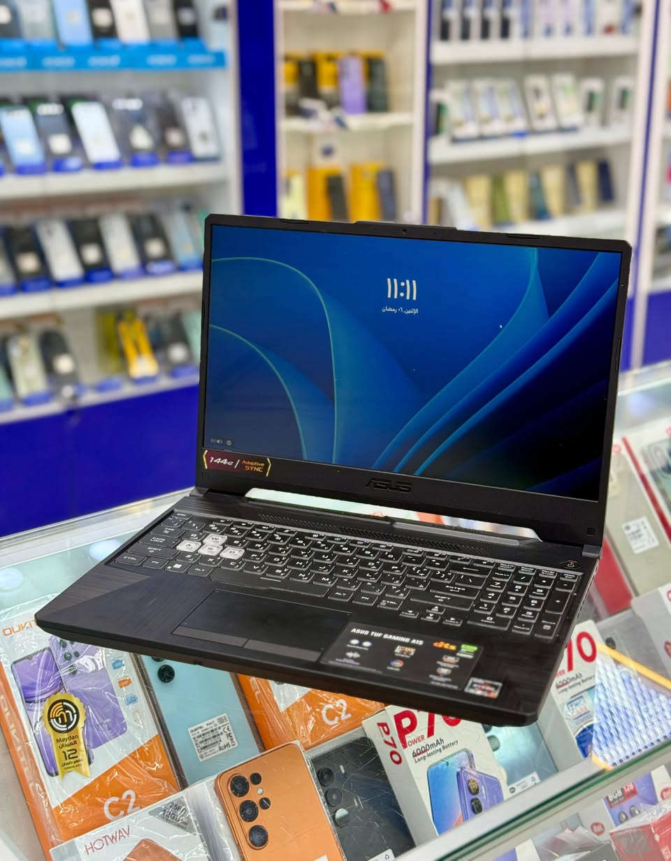 سلام عليكم
لابتوب للبيع ASUS
الجهاز جديد مشحون مرتين فقط
 
• المعالج : رايزن 7 (Ryzen 7)
• الذاكرة العشوائية : 8 جيجا (8GB).
• الهارد : 512 جيجا (512GB SSD).
• كرت الشاشة (GPU): RTX 2050.

 نجف شارع الغدير مقابيل كلية الادارة والاقتصاد (شركة العربية)
***********
