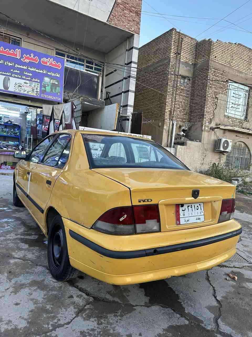 السلام عليكم سمند ٢٠١١
كير محرك مكفولات لا صرف ولا تبخير 
تبريد شغال 
شاشة ودمام 
كهربائيات من الدعامية للدعامية كلة شغال  
مدوشمة وكاملة 
السيارة مشروع وطني 
الكشر شوفة عينكم  سيارة حلوة وناصبة 
نواقص السيارة الصدر الامامي نص عمر وبيهة خياسات بالدوسة السيارة مال جناي ومسويلهة ادامة كاملة وبالعافية عالياخذهة السعر ٣٥ وبيهة مجال 
واتساب ***********
اتصال ***********
