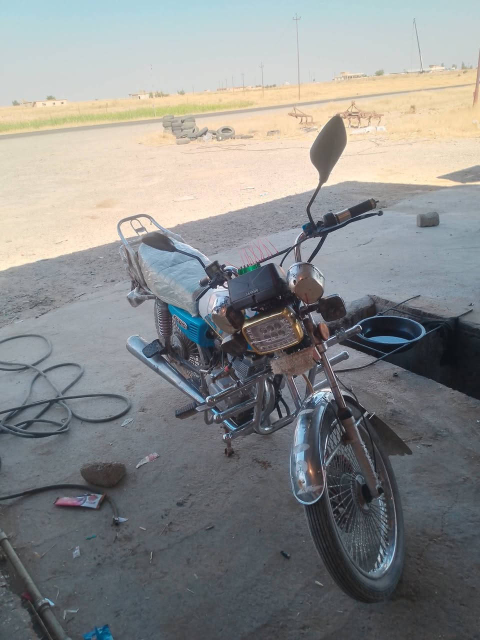 شباب السلام عليكم دراجه 24 اربعه جير متحرك مجفف دراجه السعر 450 بها مجال***********
