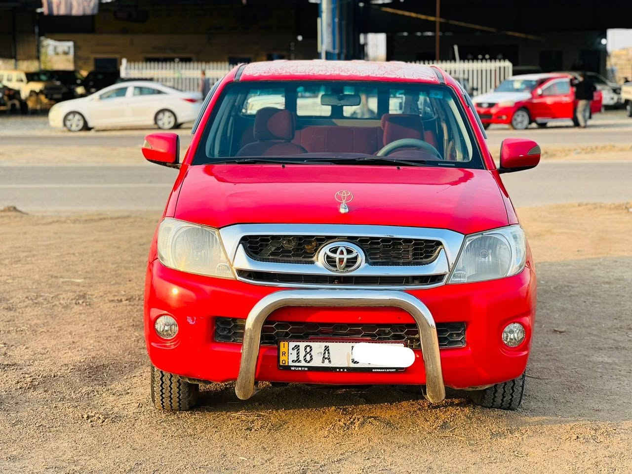 تويوتا هايلوكس 2010 رقم بابل دولي سنوياً جديده شاصي 19 سياره جديده كلش حلوه بيه جاملغ فتح وباقي السياره كفاله عامه تخم تاير جديد حداديه جديده تبريد ثلج تدفئ شغاله السعر 140$ اوبيه مجال بسيط مكان بابل الشوملي استفسار 
***********
***********
