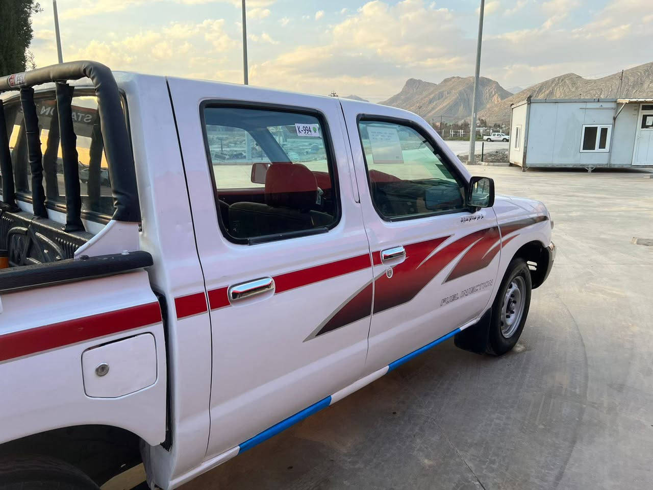 نیسان مۆدیل ٢٠٠٢ تەبرێتو پەوەر ڕەقەم سلێمانی تەعویل ئەسڵ سەنەوی تا ۳۱ تازەیە  عیزام بۆیاخ بۆ جوانی پێشی کەپسە سەخفی هیچی انیە گێڕ مەکینە بەشەرت تا بڵێ خاوێن ماوتە هەمو گیانی بەشەرت 
نرخ  ۷۷ گڵا معەملە 
شوین . ڕانیە 
ژ.م 
***********
*********** رانية, السليمانية
