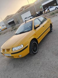سمند 2011 رقم بغداد انكليزي بيها جاملغ امامي تبديل فقط بدون اي صبغ لا ...